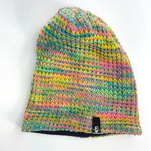 FORBUSITE Rainbow Color Beanie Slouch Knit Hat